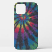 Rainbow Swirl Spiraal Tie Dye Case-Mate iPhone Case (Achterkant)