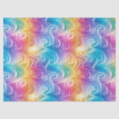 Rainbow Swirl Stardust Decoupage Tissuepapier (Voorkant)