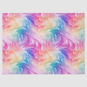 Rainbow Swirl Stardust Decoupage Tissuepapier (Voorkant)