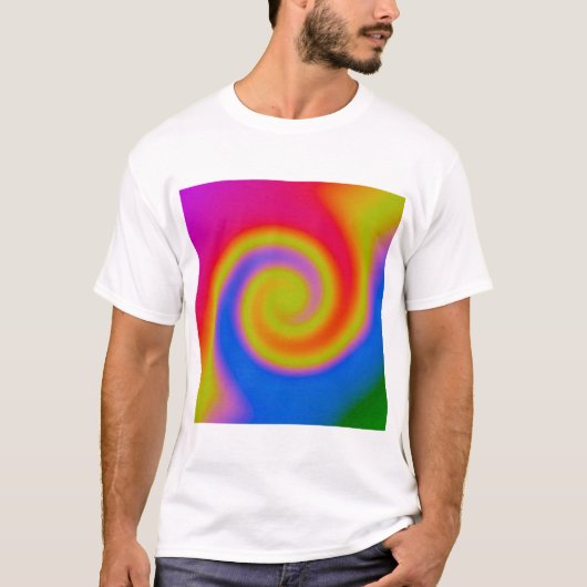 Rainbow Swirl T-shirt (Voorkant)