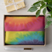Rainbow Swirl Tie Dye Groovy Cool Tissuepapier (Geschenk)