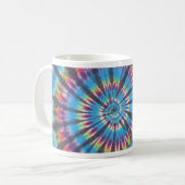 Rainbow Swirl Tie Dye Mok (Voorkant links)