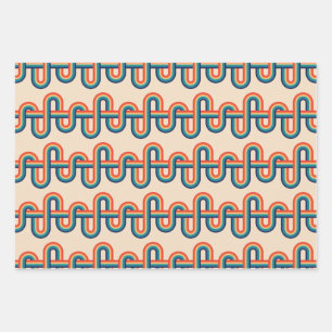  Rainbow Swirl Wrapping Papier Inpakpapier Vel