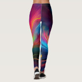 Rainbow Swirls Leggings (Achterkant)
