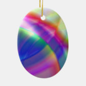 Rainbow Swirls Ornament (Achterkant)