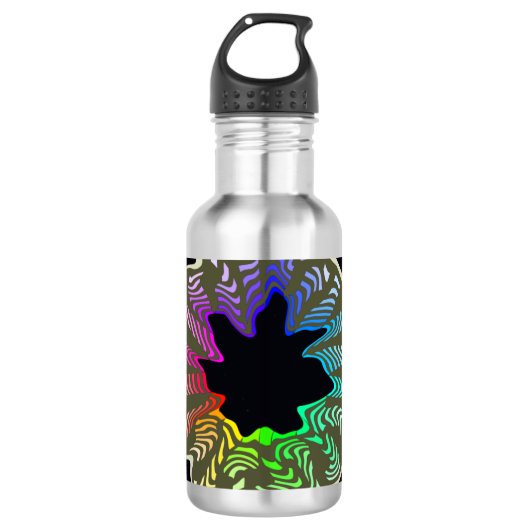 Rainbow Swish Water Bottle Waterfles (Voorkant)