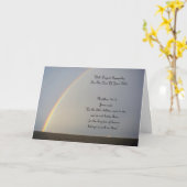 Rainbow Sympathy - Verlies van dochter Kaart (Gele Bloem)