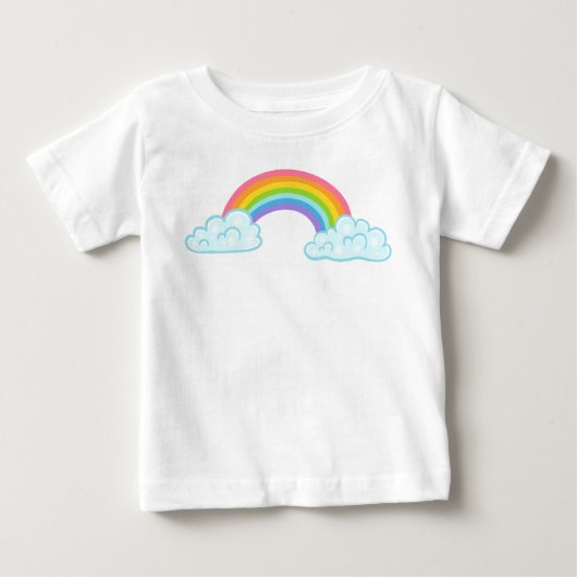 Rainbow T-Shirt Kinderen (Voorkant)