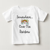 Rainbow T-Shirt van de baby (Voorkant)