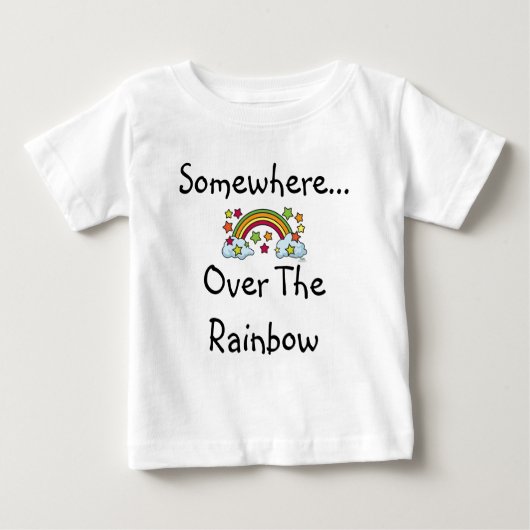 Rainbow T-Shirt van de baby (Voorkant)