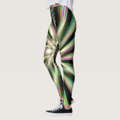 Rainbow Taffy Snoep Explosion Three Leggings (Links)