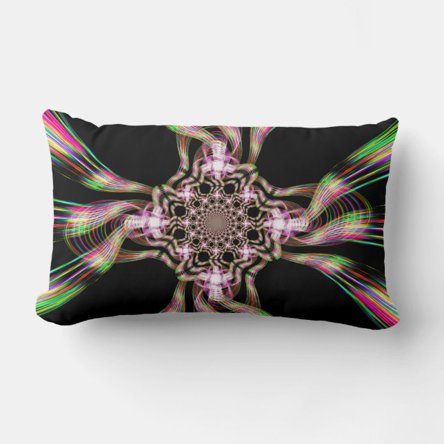 Rainbow Taffy Snoep Explosion Two Kussen (Voorkant)