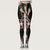 Rainbow Taffy Snoep Explosion Two Leggings (Voorkant)