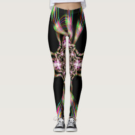 Rainbow Taffy Snoep Explosion Two Leggings
