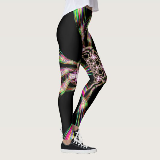 Rainbow Taffy Snoep Explosion Two Leggings (Rechts)