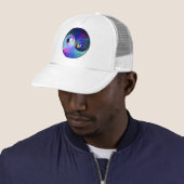 Rainbow Taijitu Yin Yang Trucker Pet (In situ)
