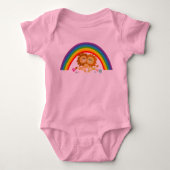 Rainbow Tango-Cute Cartoon Lions Baby Apparel Romper (Voorkant)