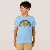 Rainbow Tango-Cute Cartoon Lions Children T-Shirt (Voorkant volledig)