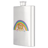 Rainbow Tango-Cute Cartoon Lions Classic Flask Heupfles (Links)