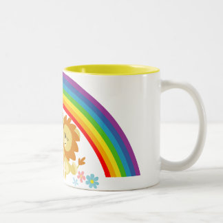 Rainbow Tango-Cute Cartoon Lions Mok