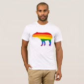 Rainbow Tapir T-shirt (Voorkant volledig)