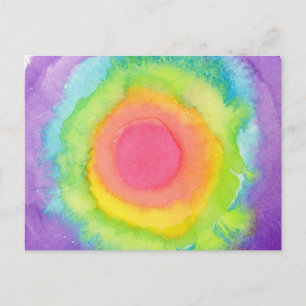 Rainbow Target Briefkaart
