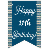 Rainbow Taurus Glitter Verjaardagsfeest Vlaggetjes (Tweede vlag)