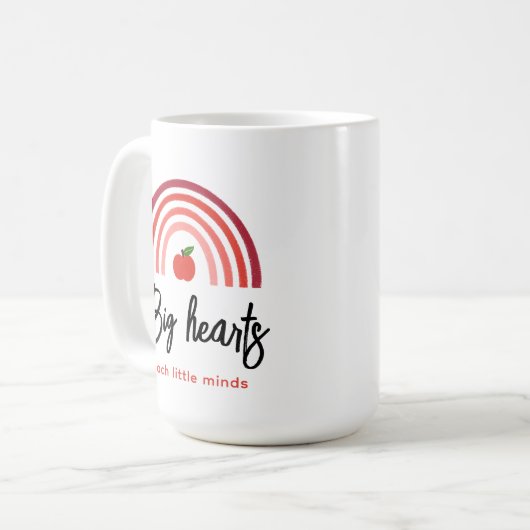 Rainbow Teacher Appreciation Quote Mok (Voorkant links)