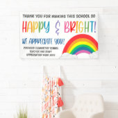 Rainbow Teacher Appreciation Week Banner (Insitu)