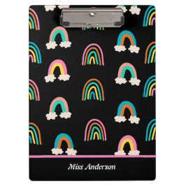 Rainbow  Teacher's Clipboard Klembord