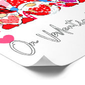 Rainbow Teaching 4th Grade On Valentines Day Teac  Poster (Hoek)