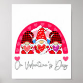 Rainbow Teaching 4th Grade On Valentines Day Teac  Poster (Voorkant)