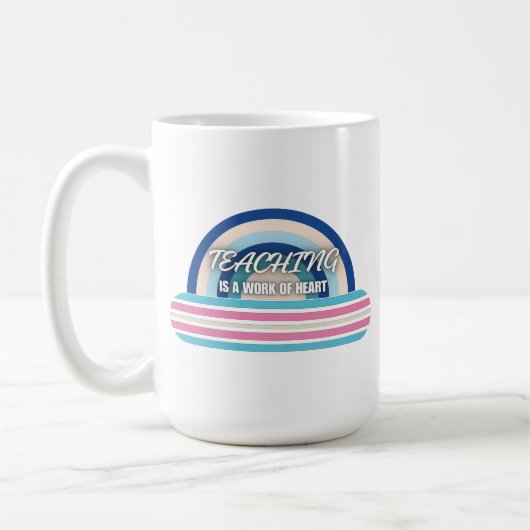 Rainbow Teaching is een werk van hart Koffiemok (Links)