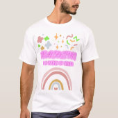 Rainbow Teaching is een werk van hart T-shirt (Voorkant)