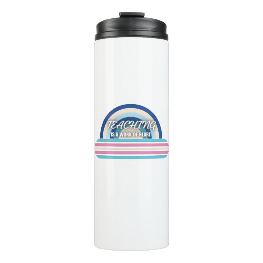 Rainbow Teaching is een werk van hart Thermosbeker (Voorkant)