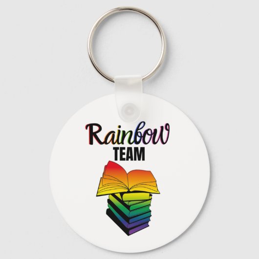 Rainbow-team van Porte Clé Sleutelhanger (Voorkant)
