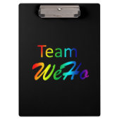 Rainbow Team WeHo Klembord (Voorkant)