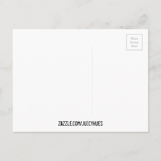 Rainbow Teapot arty tea party Uitnodiging Briefkaart (Achterkant)