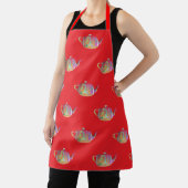 Rainbow Teapot Repeat Housewarming Shower Gift Red Schort (Insitu)