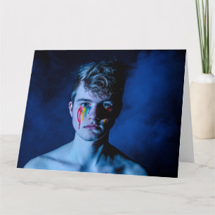 Rainbow Tears LHBT Groeten Kaart