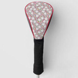 Rainbow Teeth Pattern Golfheadcover