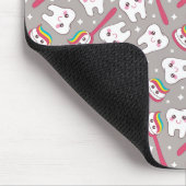 Rainbow Teeth Pattern Muismat (Hoek)