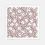 Rainbow Teeth Pattern Servet (Voorkant)