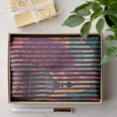 Rainbow Temple Striped Tissue Paper – Customizable Tissuepapier (Geschenk)
