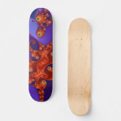 Rainbow Tentacles Skateboard (Voorkant)