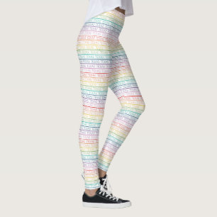 Rainbow Texas, Texas, Texas Leggings