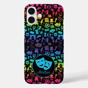Rainbow Theatre Lover iPhone 16 Plus Hoesje