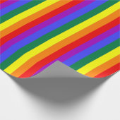Rainbow Theme Gay Pride Kleurrijk Cadeaupapier (Hoek)