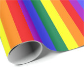 Rainbow Theme Gay Pride Kleurrijk Cadeaupapier (Rol Hoek)