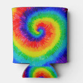 Rainbow Tie-Dye Alcohol Ink Blikjeskoeler (Achterkant)